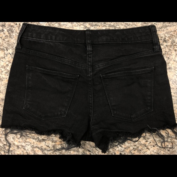 Universal Thread Black Denim Shorts - Picture 2 of 3